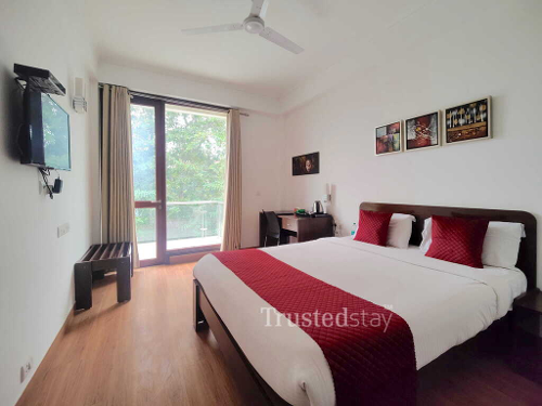 Bedroom 1 of Plot no 17,TrustedStay Service Apartment in Gurgaon